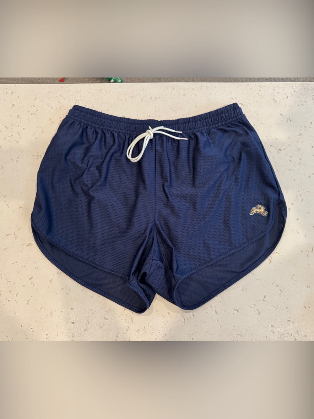 Tracksmith Men’s Van Cortlandt Running Shorts – Blue – Large – 3.5” Inseam